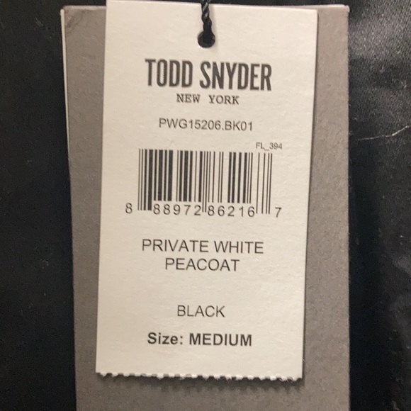 Todd Snyder + Private White, Peacoat, Black (Size M) - Picture 4 of 5